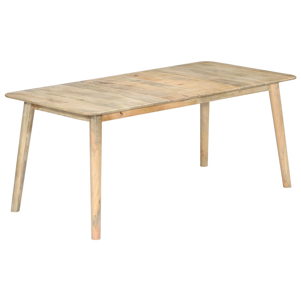 vidaXL Eettafel 180x90x76 cm massief mangohout