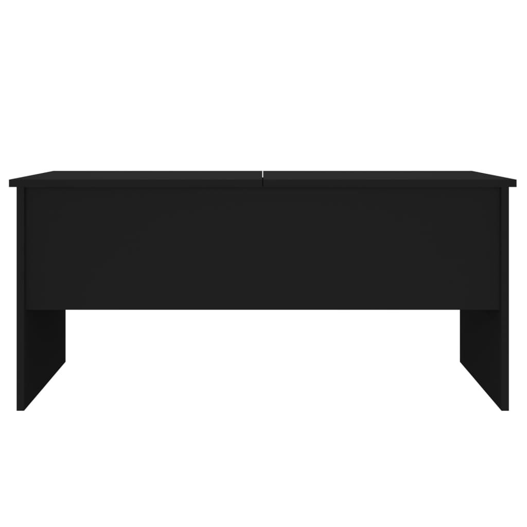 vidaXL Salontafel 102x50,5x46,5 cm bewerkt hout zwart