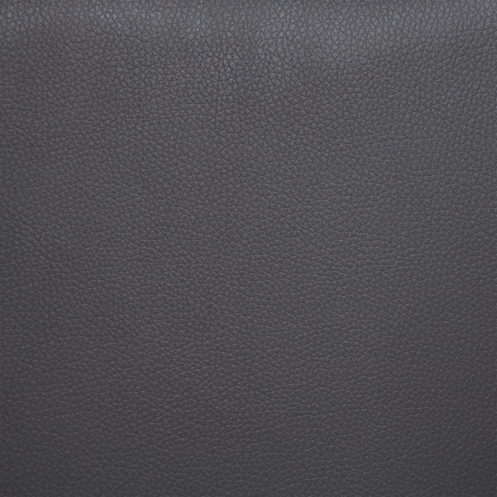 vidaXL Bankje 139,5 cm kunstleer grijs