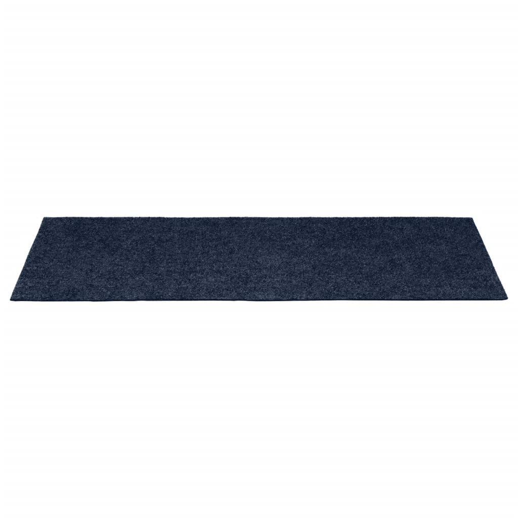 vidaXL 15 st Trapmatten zelfklevend rechthoekig 60x25 cm blauw