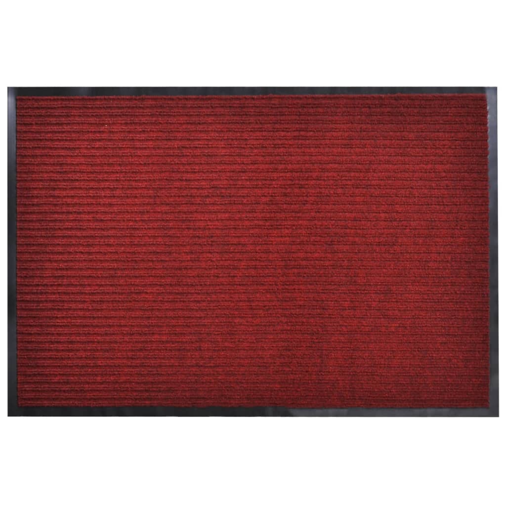 Deurmat PVC 120 x 90 cm (rood)