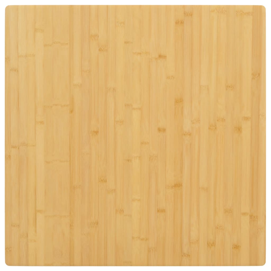 vidaXL Tafelblad 70x70x1,5 cm bamboe