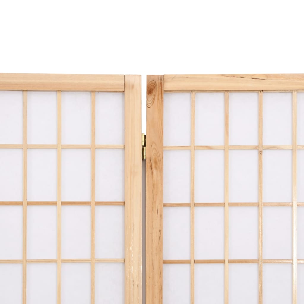 vidaXL Kamerscherm inklapbaar 3 panelen Japanse stijl 120x170 cm