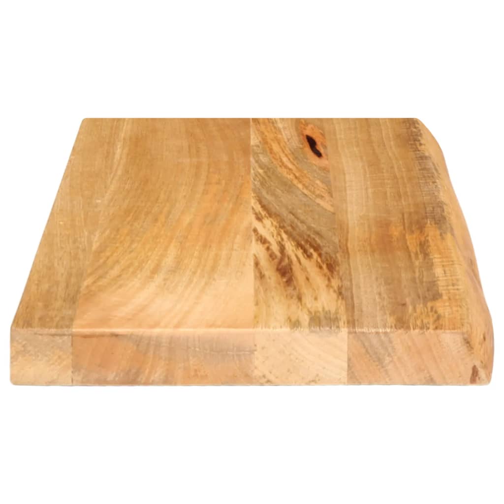 vidaXL Tafelblad met natuurlijke rand 50x40x3,8 cm massief mangohout