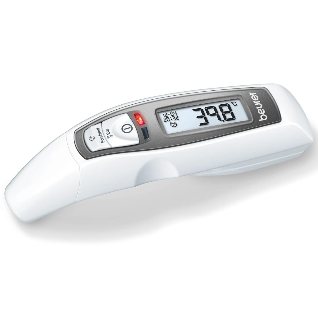 Beurer Thermometer multifunctioneel FT 65 wit en grijs