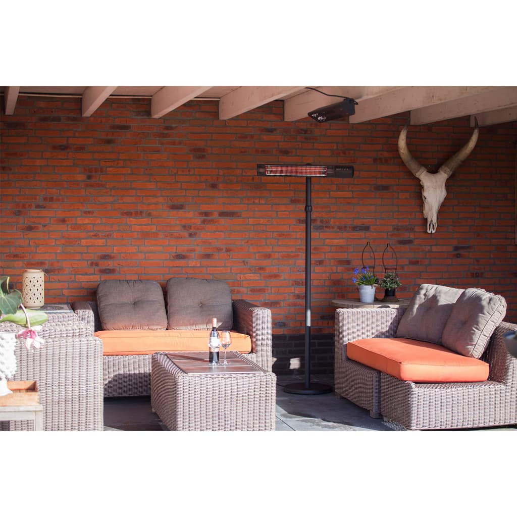 Sunred Verwarmer Royal Diamond Dark 2500 W Rose Gold Carbon zwart