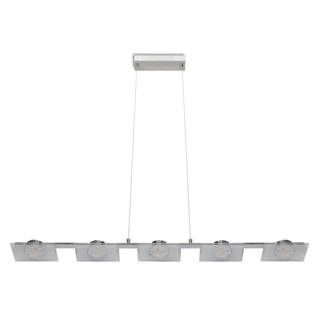 LED hanglamp acryl 100 cm 5 x 5 W (warm wit)