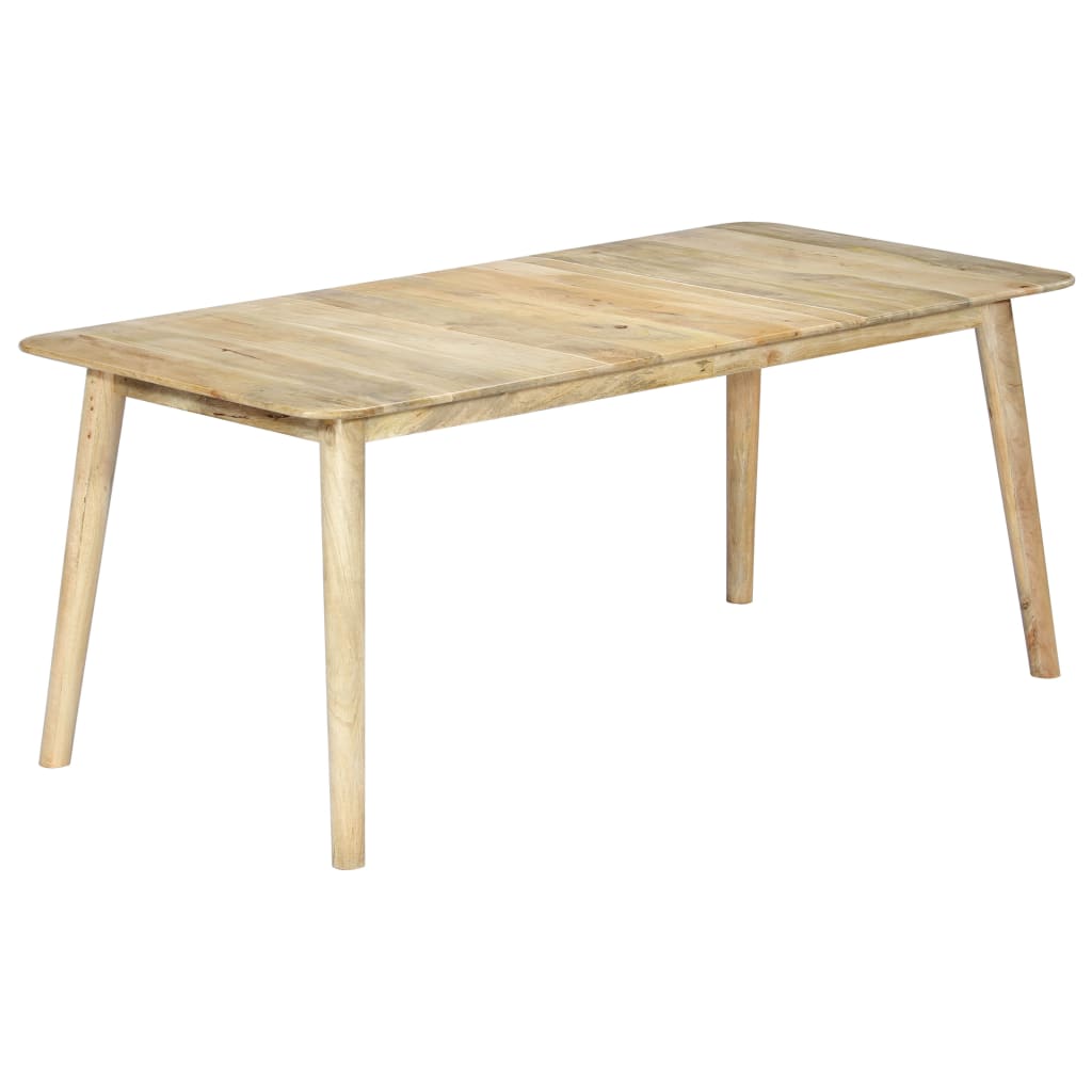 vidaXL Eettafel 180x90x76 cm massief mangohout