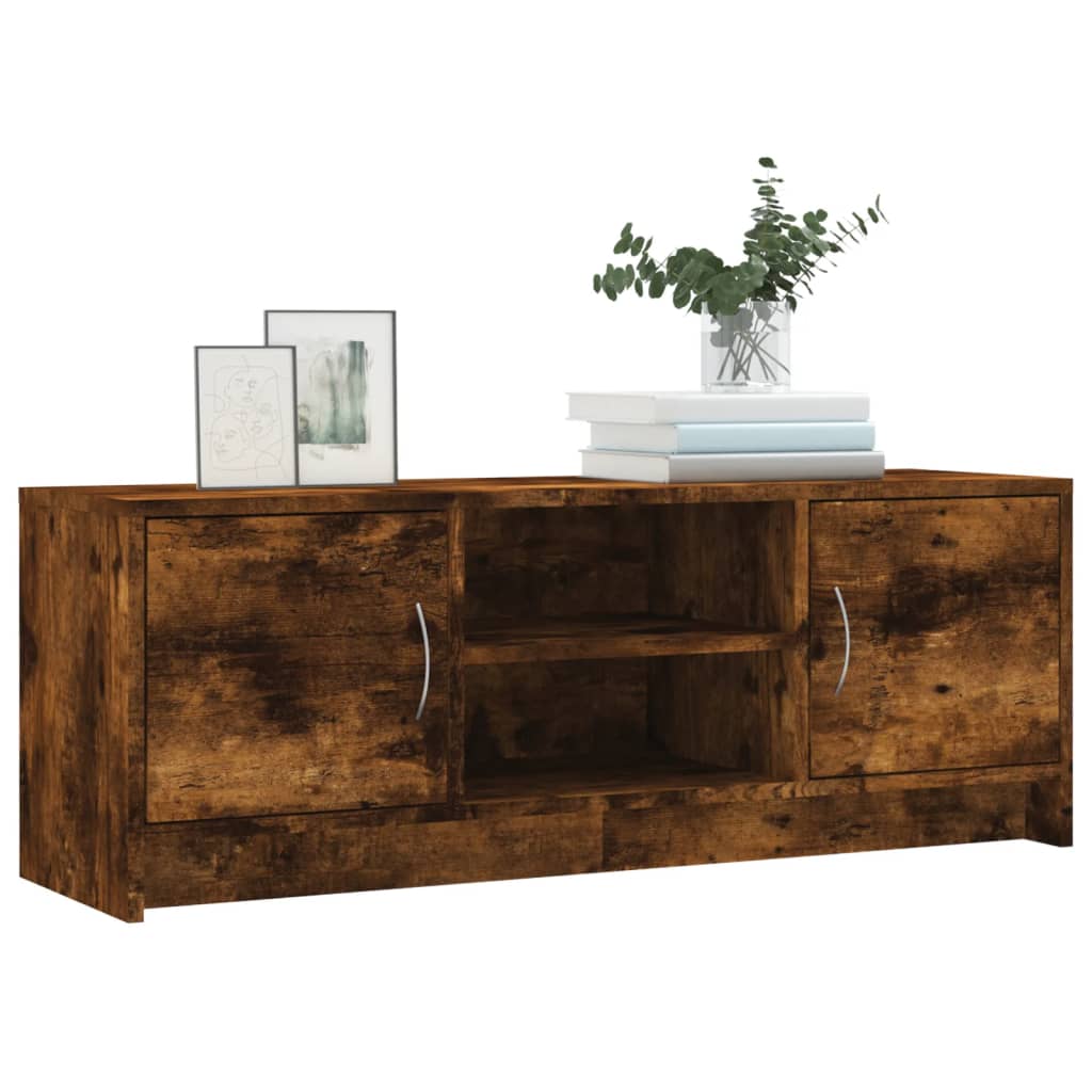 VidaXL Tv-meubel 102x30x37,5 cm bewerkt hout wit