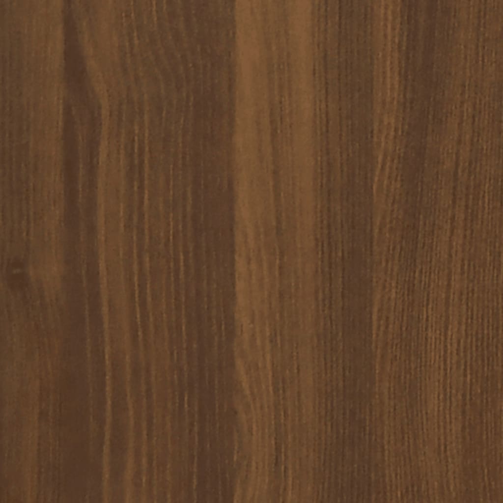 vidaXL Wandkasten 2 st 80x35x36,5 cm bewerkt hout bruin eikenkleur