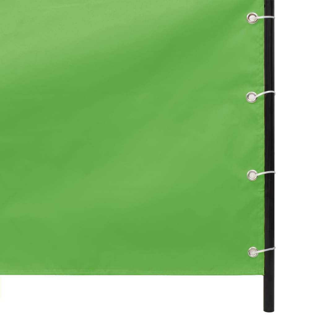 vidaXL Balkonscherm 120x240 cm oxford stof lichtgroen