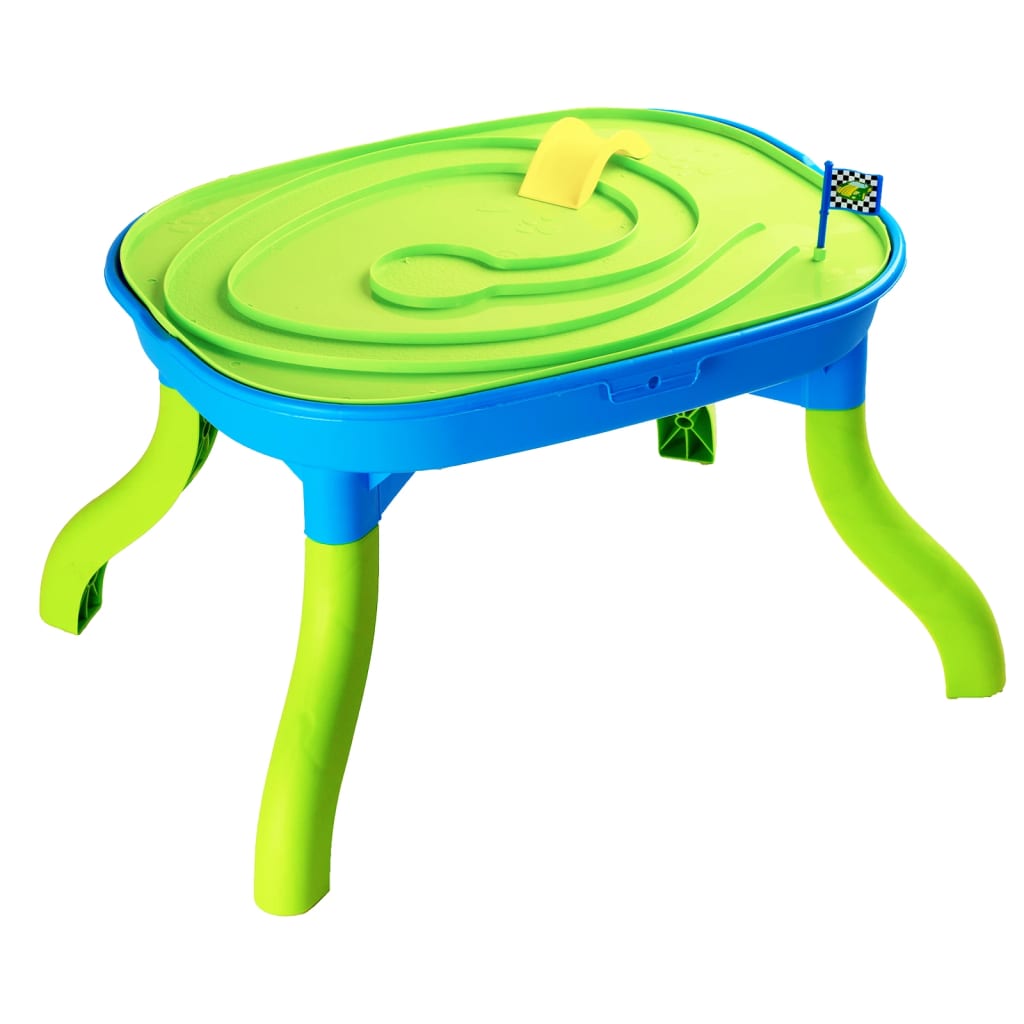 vidaXL Zand/watertafel voor kinderen 3-in-1 67,5x52x38 cm polypropeen
