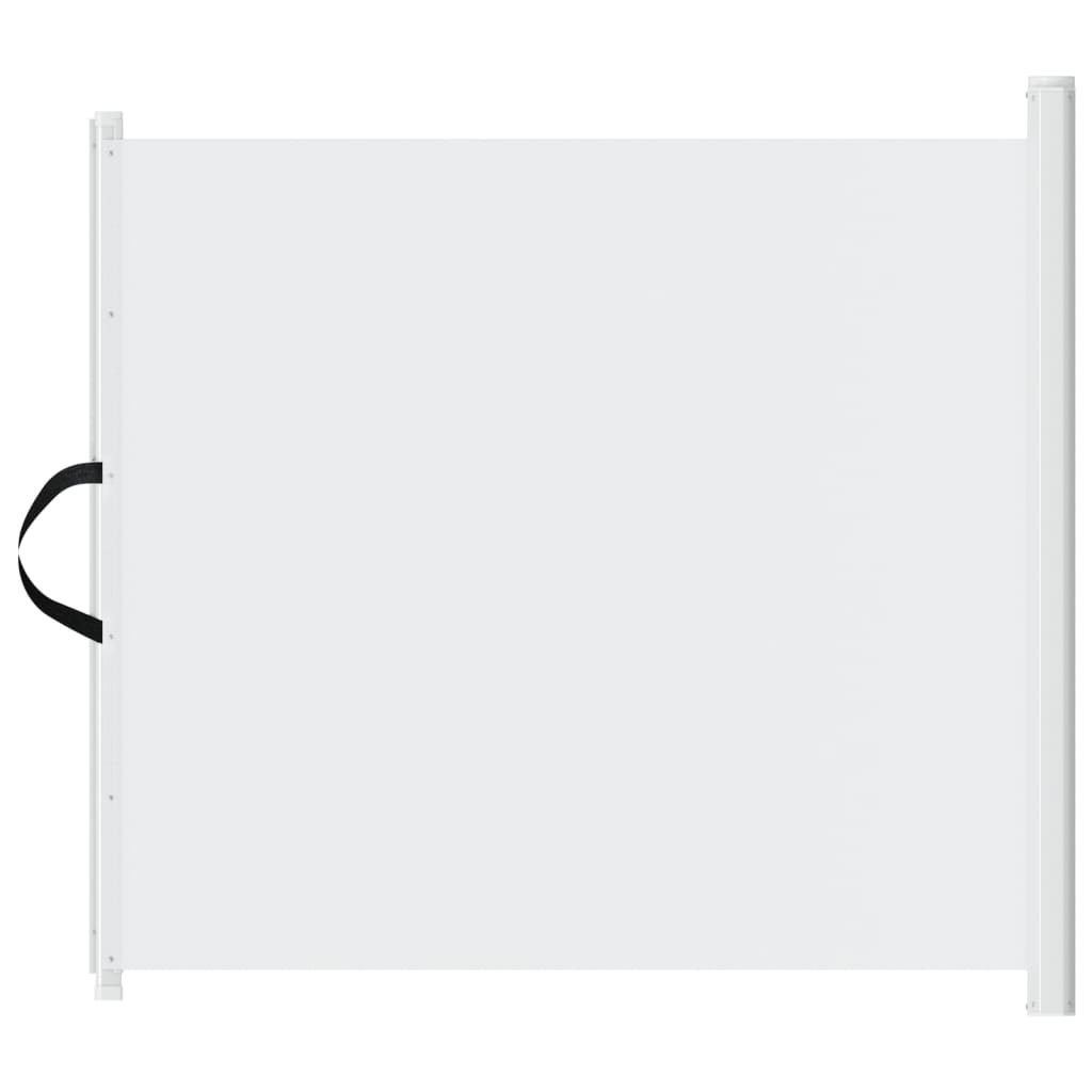 vidaXL Huisdierenhek uittrekbaar 82,5x125 cm wit