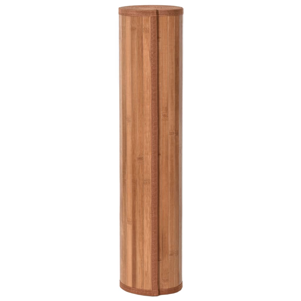 vidaXL Vloerkleed rechthoekig 80x1000 cm bamboe naturel