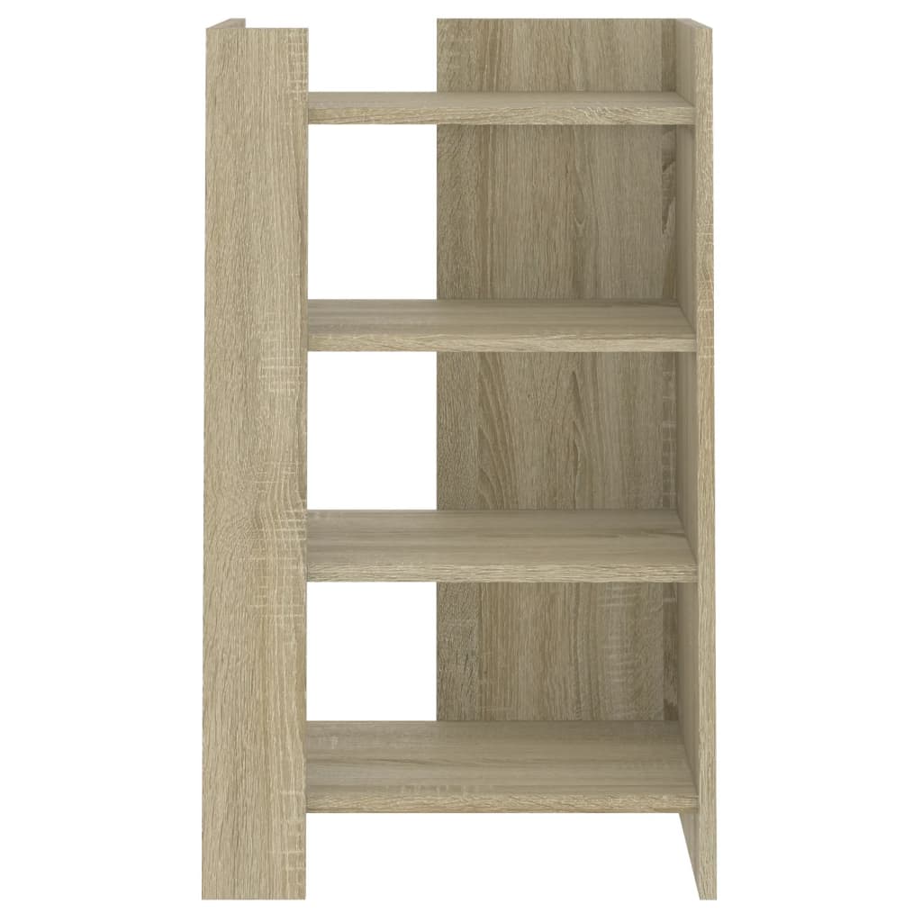 vidaXL Dressoir 45x35x75 cm bewerkt hout sonoma eikenkleurig