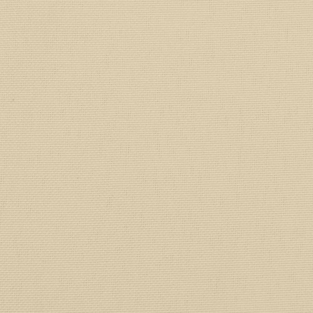 vidaXL Terrasstoelkussen (75+105)x50x4 cm beige
