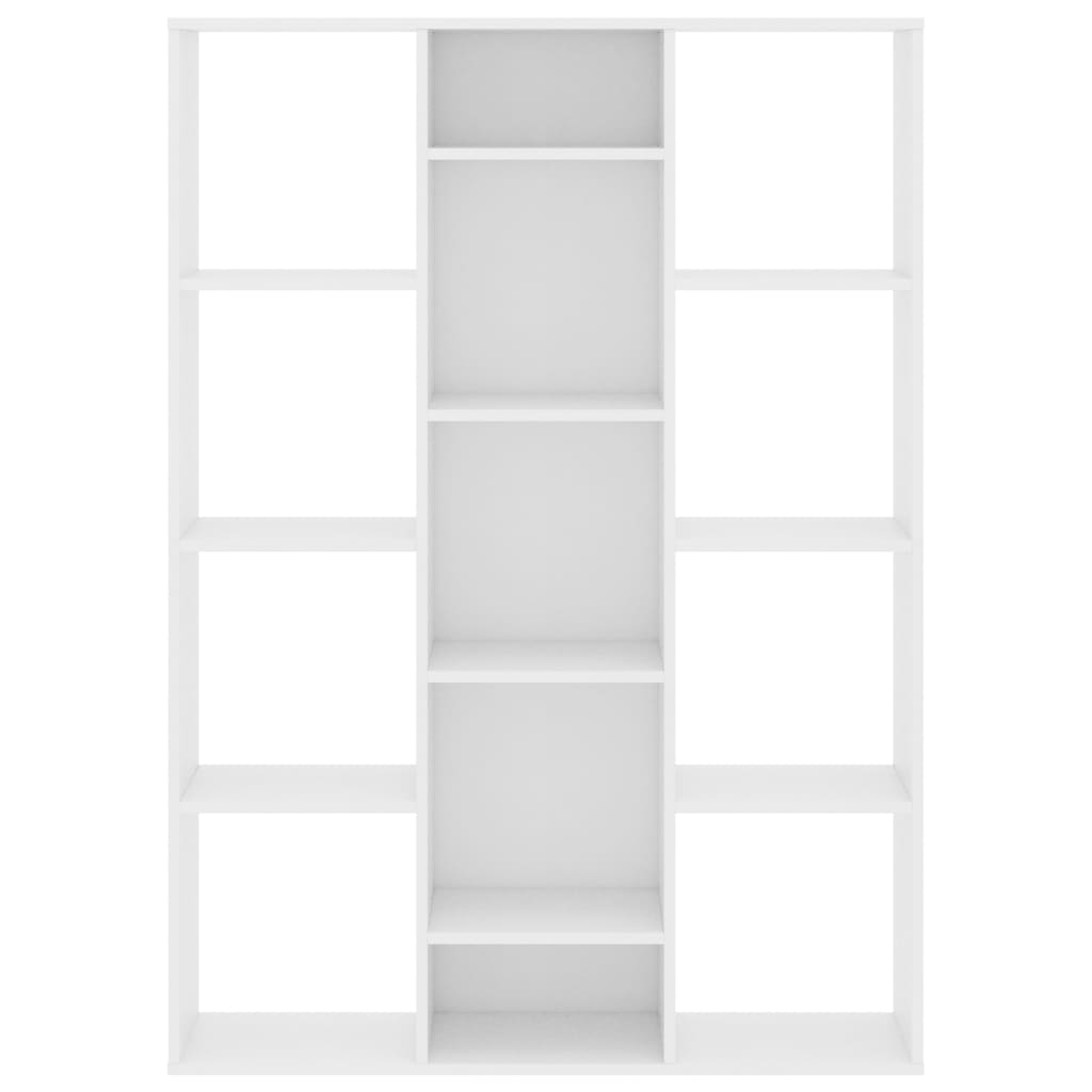 vidaXL Kamerscherm/boekenkast 100x24x140 cm bewerkt hout wit