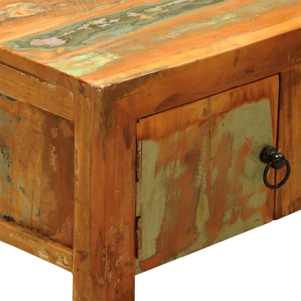 vidaXL Tv-meubel met 2 deuren vintage stijl gerecycled hout