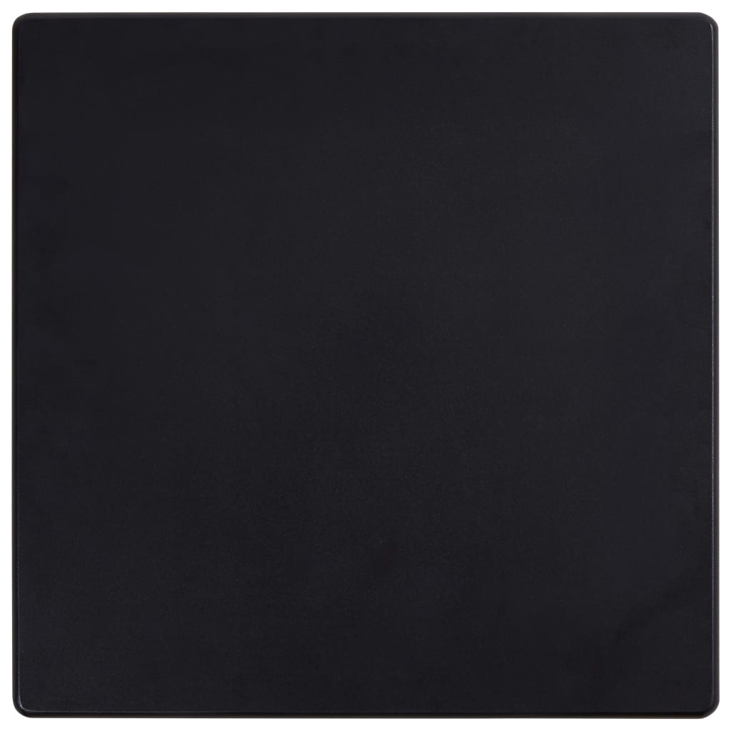 vidaXL 5-delige Barset stof zwart