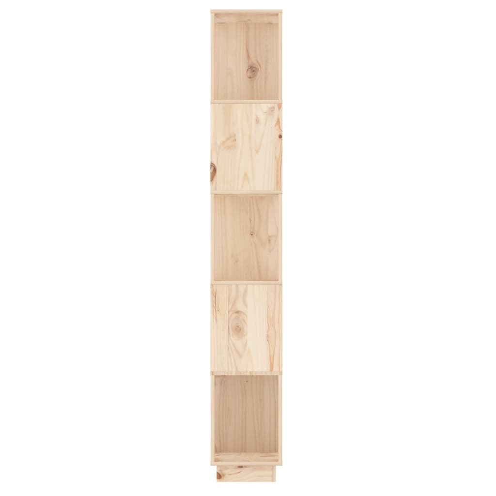 vidaXL Boekenkast/kamerscherm 51x25x163,5 cm massief grenenhout