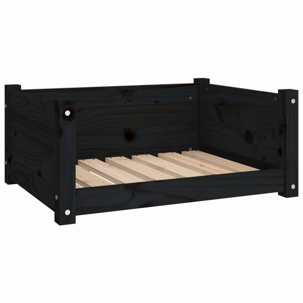 Hondenmand 65,5x50,5x28 cm massief grenenhout wit kopen
