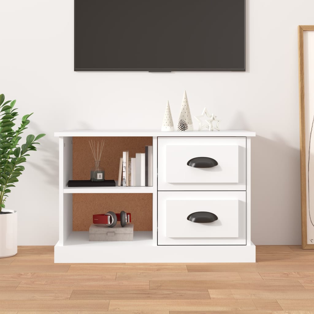 vidaXL Tv-meubel 73x35,5x47,5 cm bewerkt hout wit