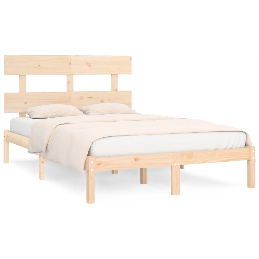 vidaXL Bedframe massief hout 180x200 cm