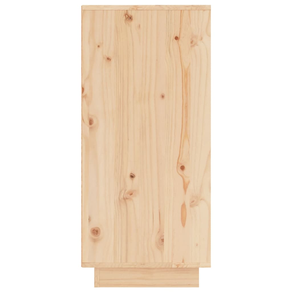 vidaXL Dressoir 31,5x34x75 cm massief grenenhout
