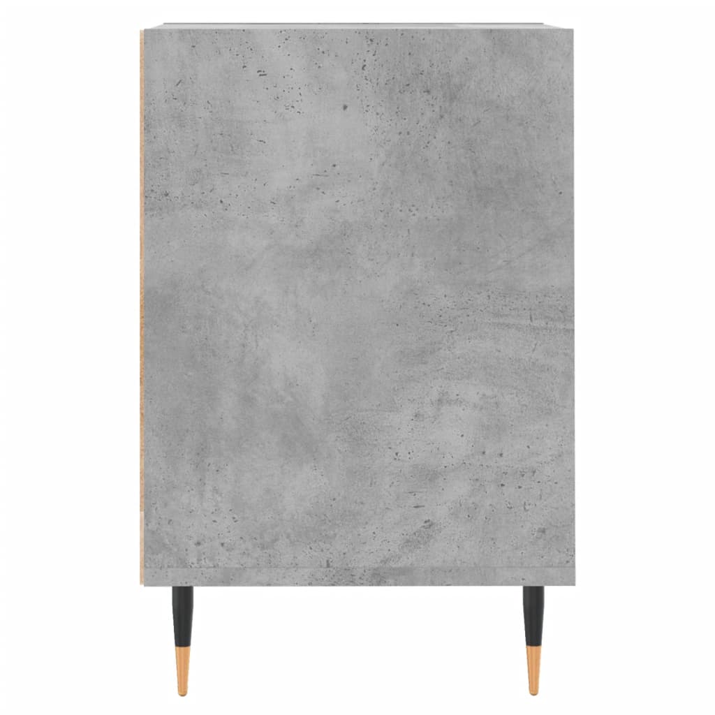 vidaXL Tv-meubel 100x35x55 cm bewerkt hout betongrijs