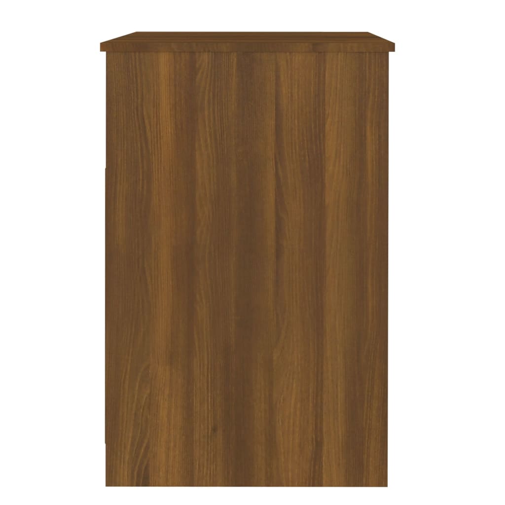 vidaXL Ladekast 40x50x76 cm bewerkt hout bruin eikenkleur
