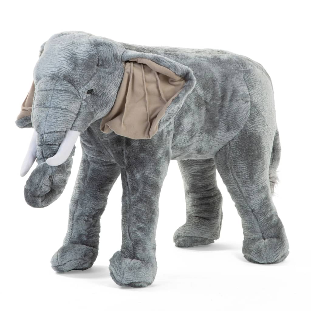 CHILDHOME Speelgoedolifant staand 77x33x55 cm grijs