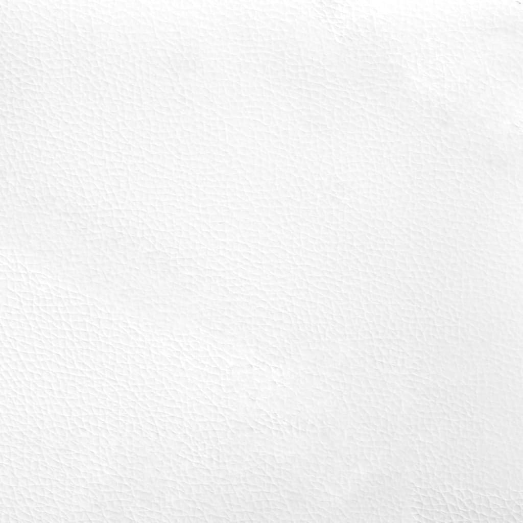 vidaXL Hoofdbordkussen 80 cm kunstleer wit