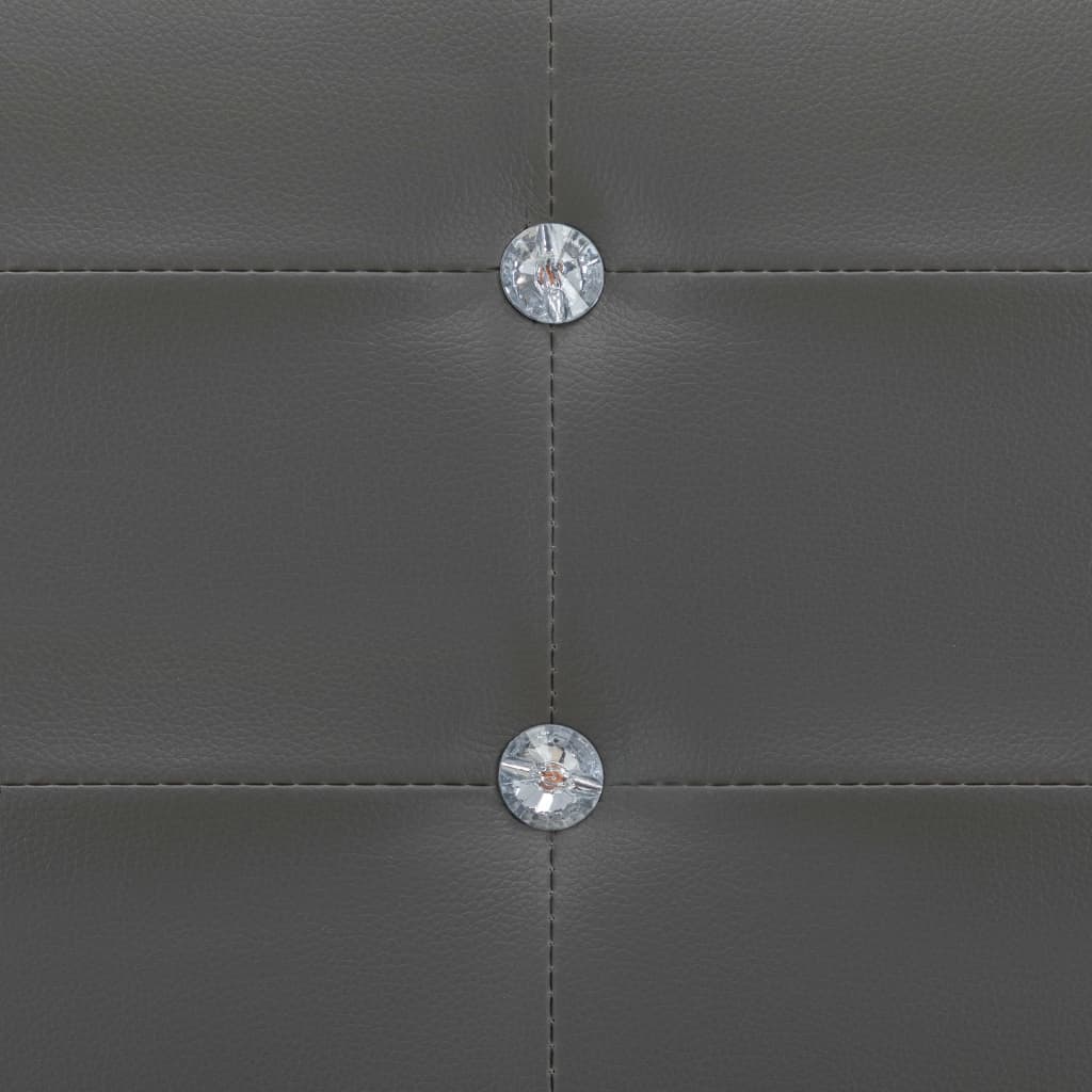 vidaXL Bedframe kunstleer grijs 120x200 cm
