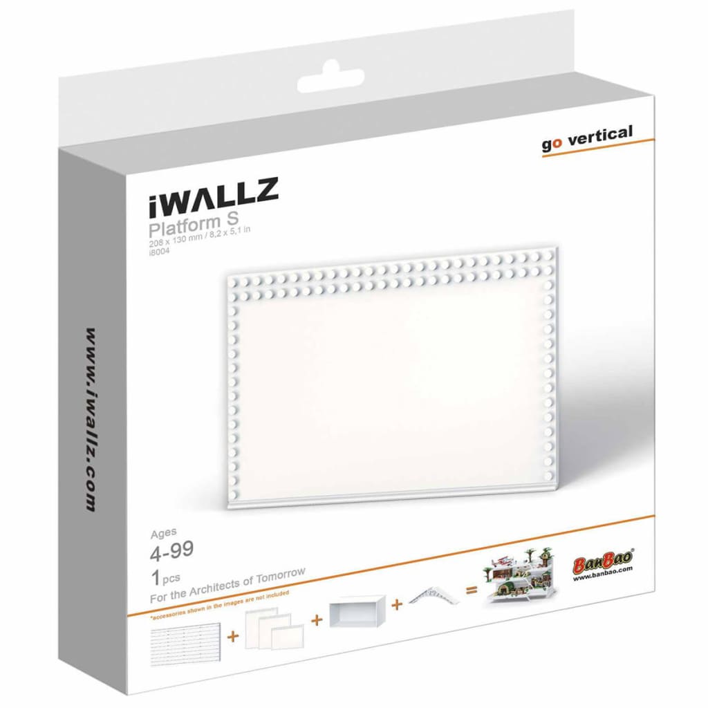 iWALLZ Platform set wit 3-delig i8025