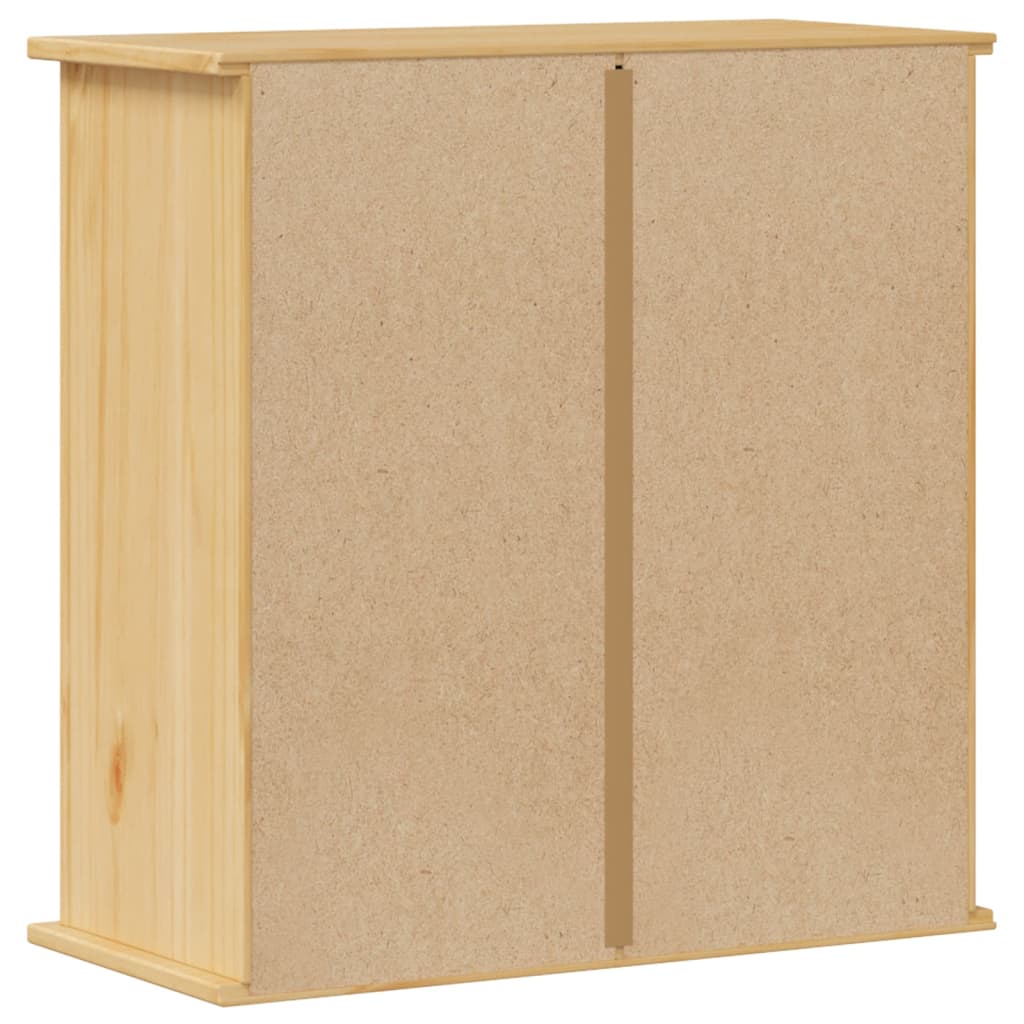 vidaXL Badkamerwandkast Corona 70x33x71,5 cm massief grenenhout