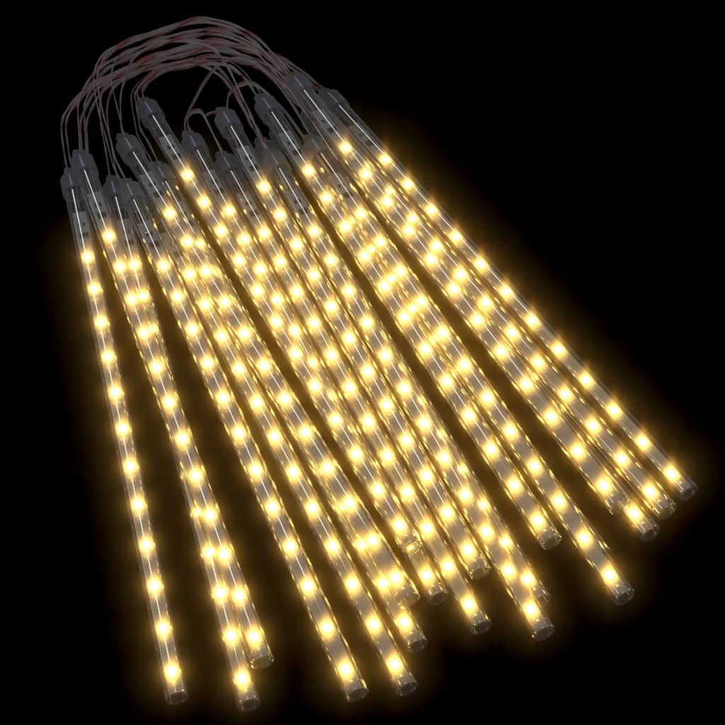 vidaXL Meteoorlichten 20 st 480 LED's binnen/buiten 30 cm warmwit