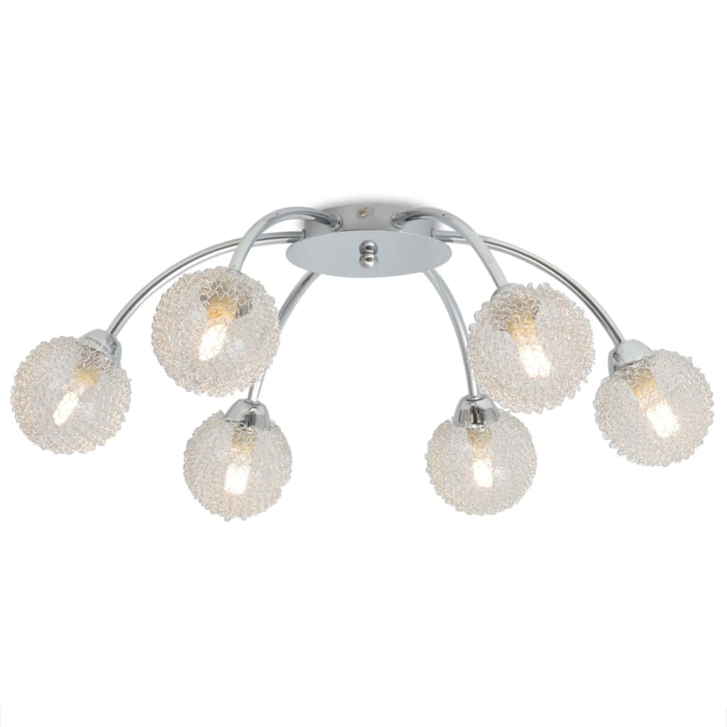 vidaXL Plafondlamp voor 6 G9-lampen 240 W