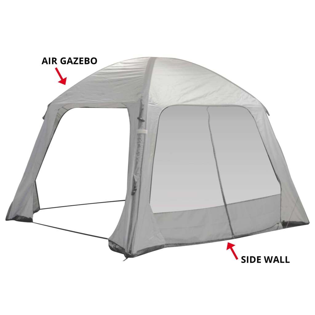 Bo-Camp Zijwand met muggengaas voor tent Air Gazebo grijs