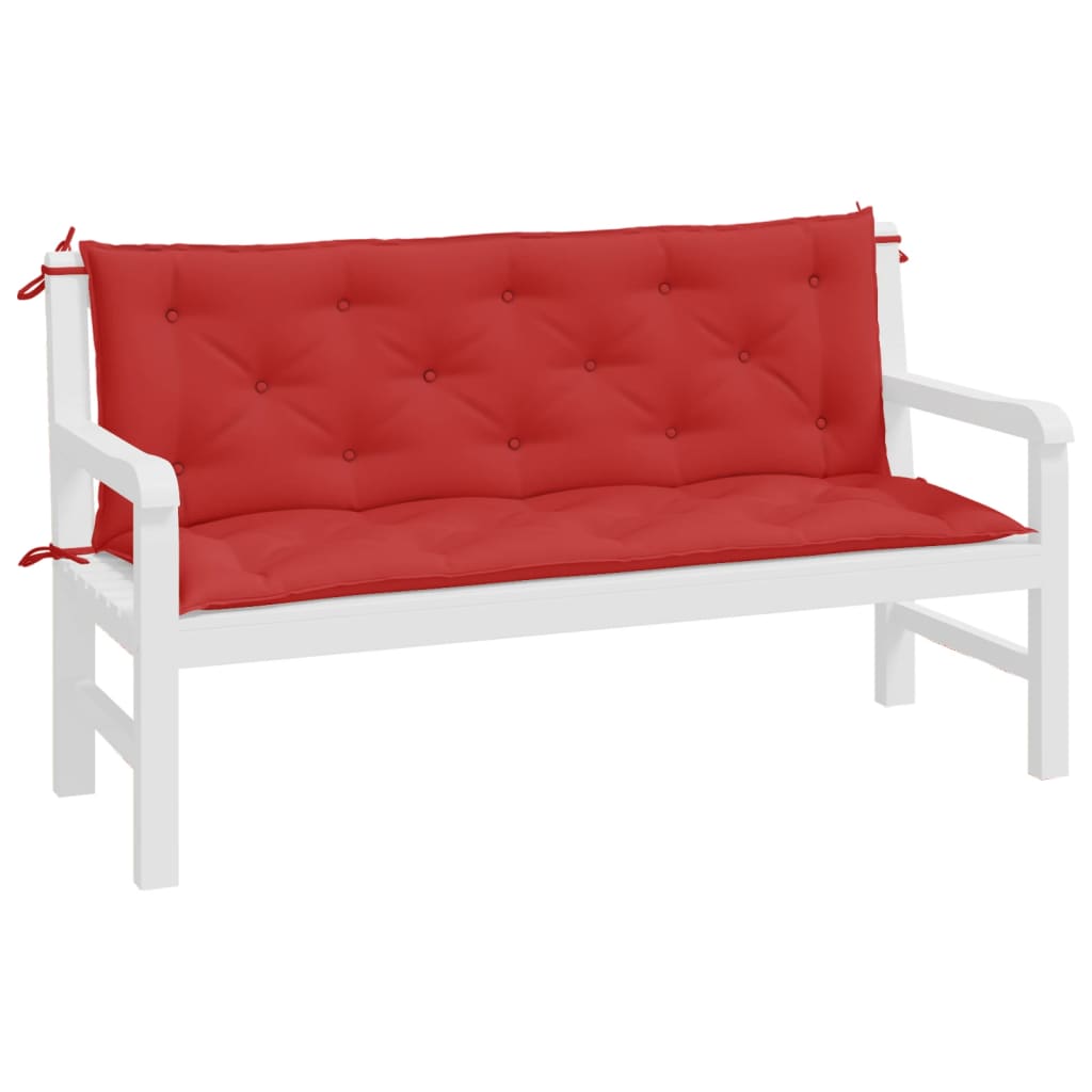 vidaXL Kussen voor schommelstoel 150 cm stof rood
