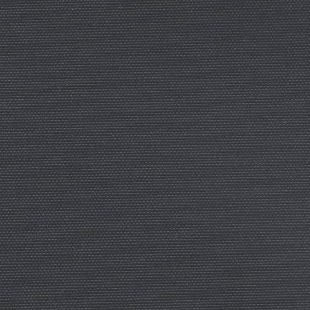 vidaXL Windscherm uittrekbaar 140x500 cm zwart