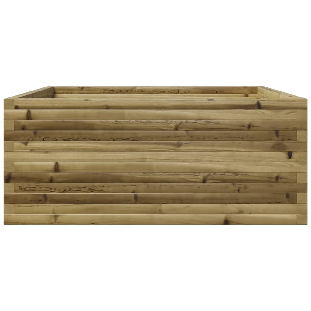 vidaXL Plantenbak 110x110x49,5 cm geïmpregneerd grenenhout