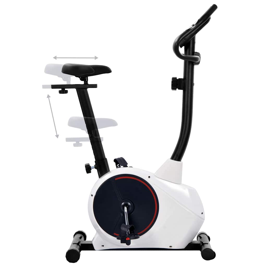 vidaXL Hometrainer magnetisch met hartslagmeter