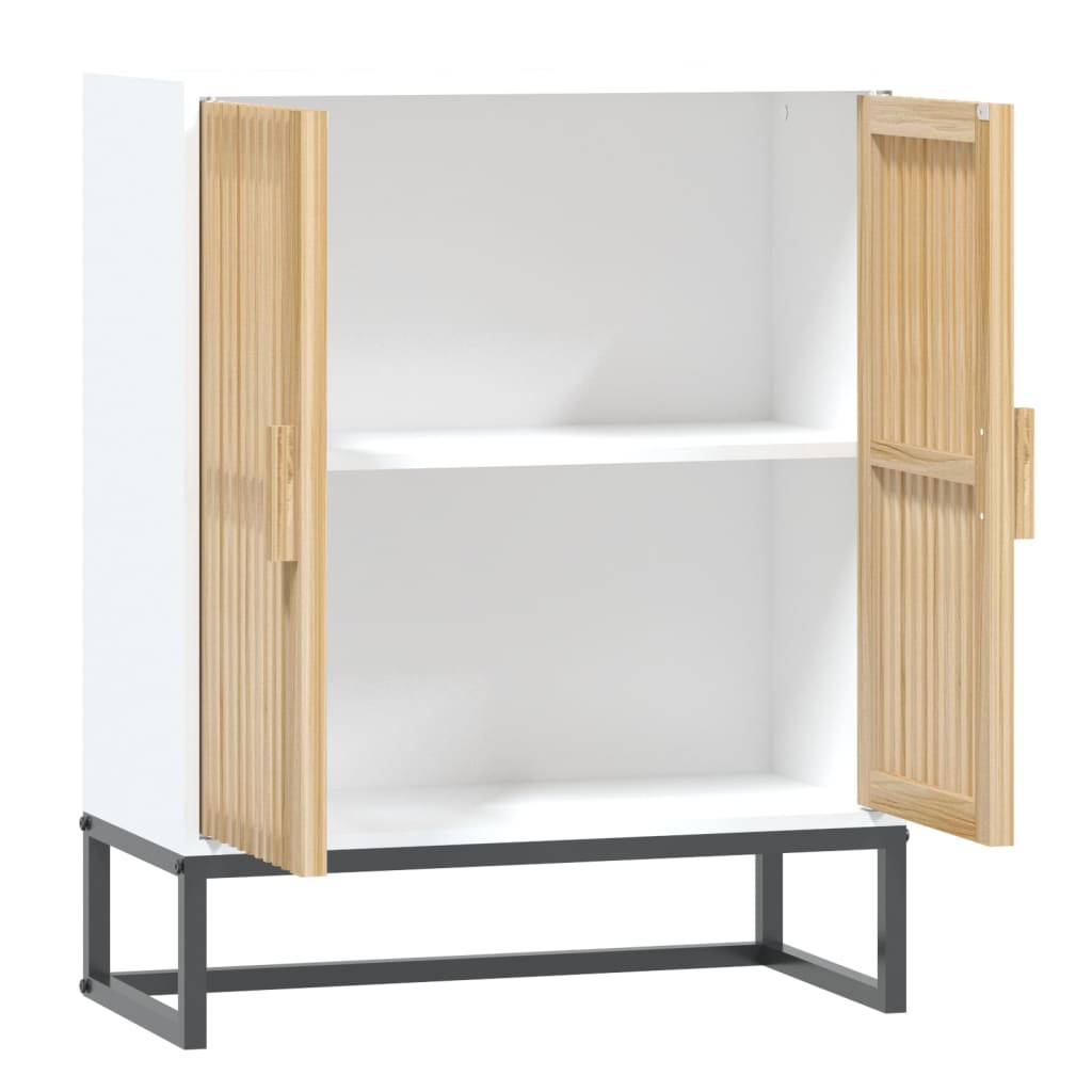 vidaXL Dressoir 60x30x75 cm bewerkt hout wit