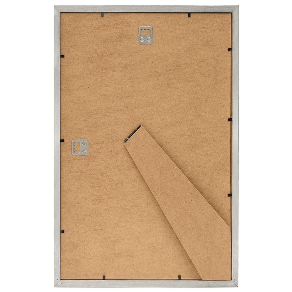 vidaXL Fotolijsten 3 st voor wand of tafel 59,4x84 cm zilverkleurig
