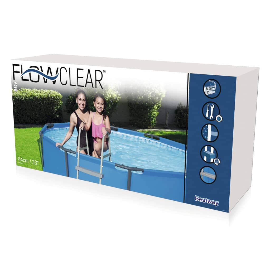 Bestway Flowclear Zwembadladder 4 treden 122 cm 58331