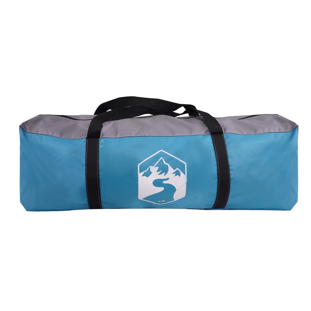 vidaXL Tunneltent 6-persoons waterdicht blauw