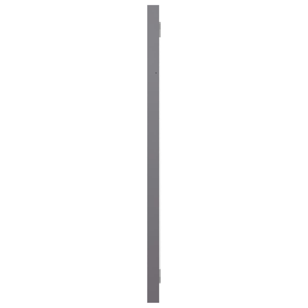 vidaXL 2-delige Badkamermeubelset spaanplaat grijs