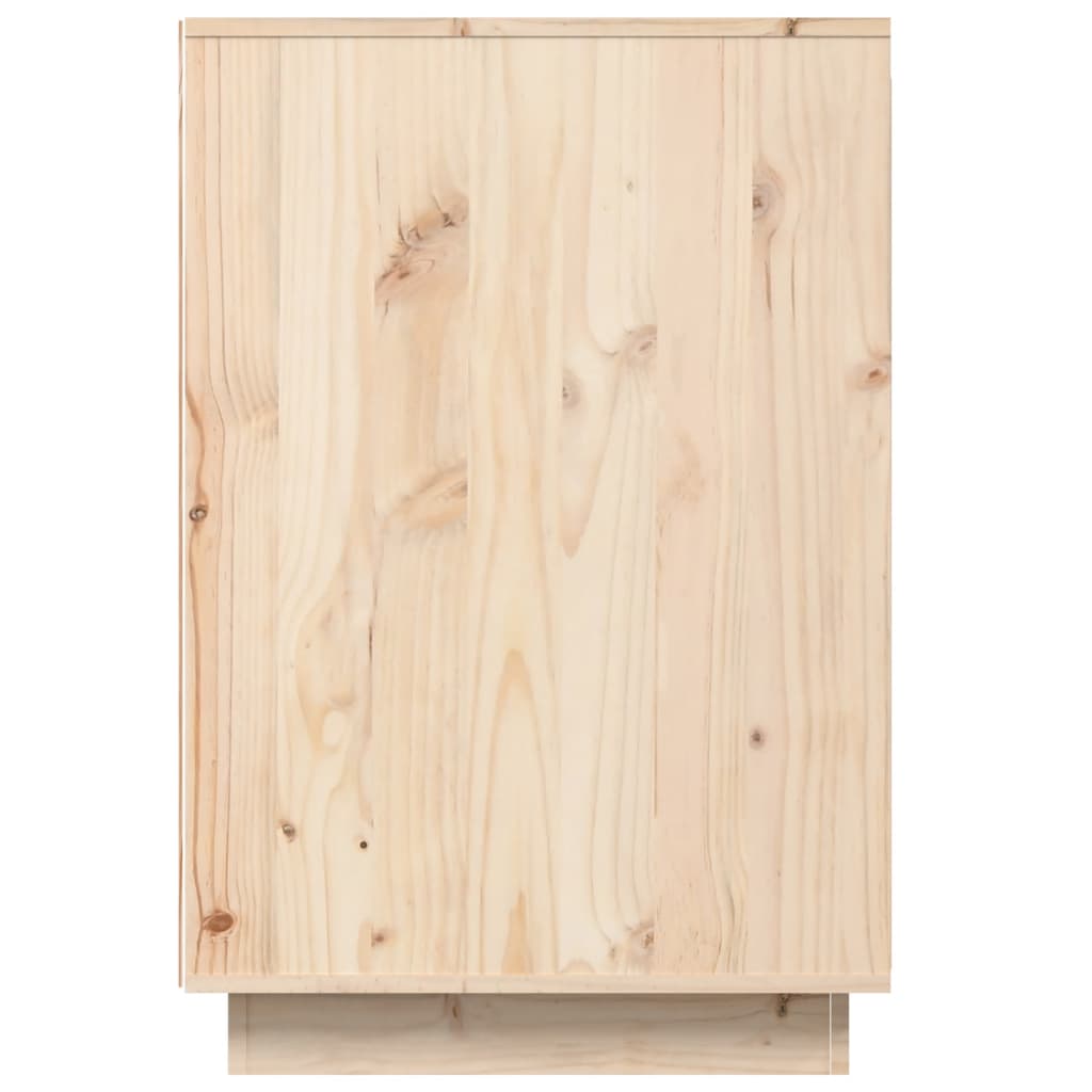 vidaXL Bureau 140x50x75 cm massief grenenhout