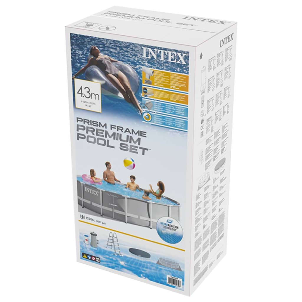 Intex Zwembadset Prism Frame Premium 427x107 cm