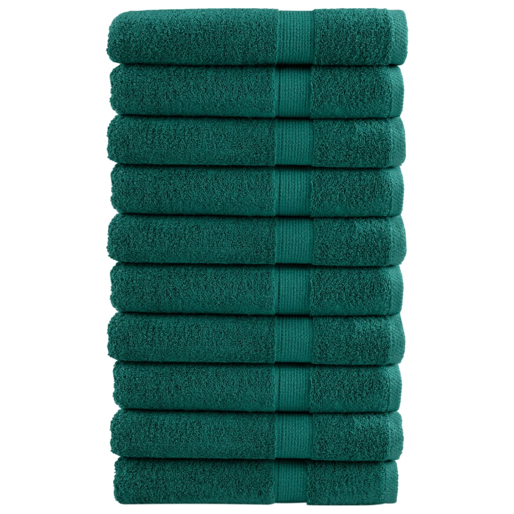 vidaXL Saunadoeken SOLUND 4 st 600 g/m² 80x200 cm rood